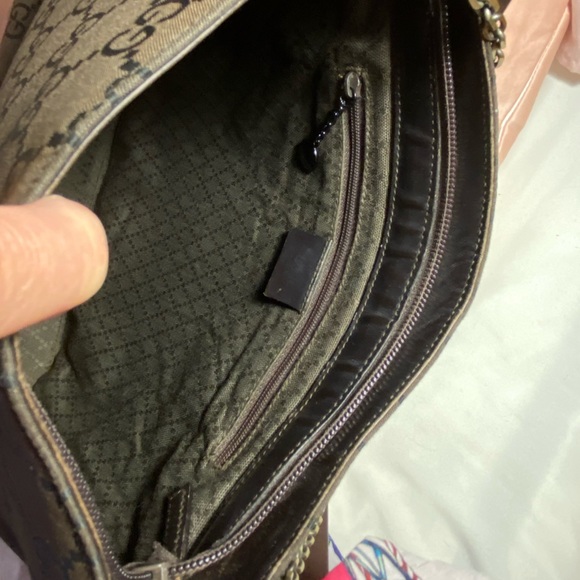 SOLD! GUCCI GUCCISSIMA SHOULDER BAG - Picture 8 of 11